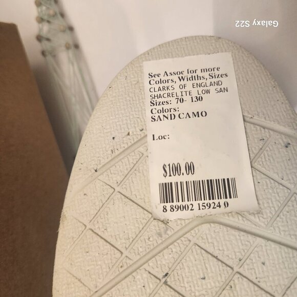 Clarks Camo Loafers. NIB. Size 7. Floor Sample - Picture 8 of 11